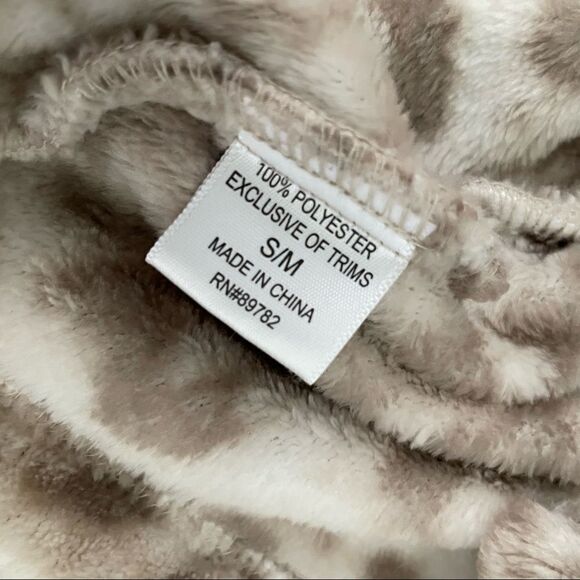 𝅺N Natori Animal Print Cardigan Size S/M - Picture 7 of 11